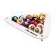 White Predator AeroRack Pool Ball Rack | Triangle
