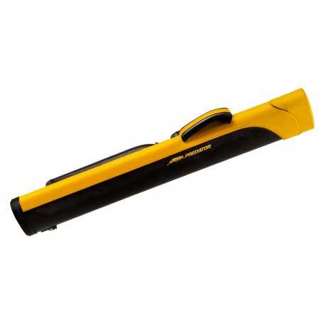 Predator Sport Black/Yellow Pool Cue Case - 2 Butts x 4 Shafts