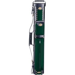 Étuis Instroke Geo en cuir Noir/Vert 2x3