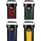 Instroke Geo leather Black/Green 2x3 case 