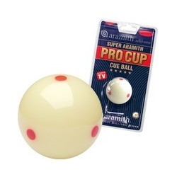 Boule Aramith T.V Pro Cup avec points Rouge
