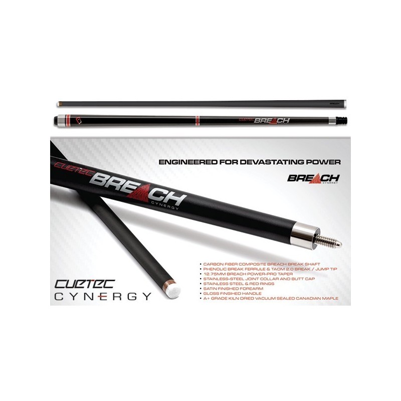 Cuetec Breach break cue - The Winning Stroke
